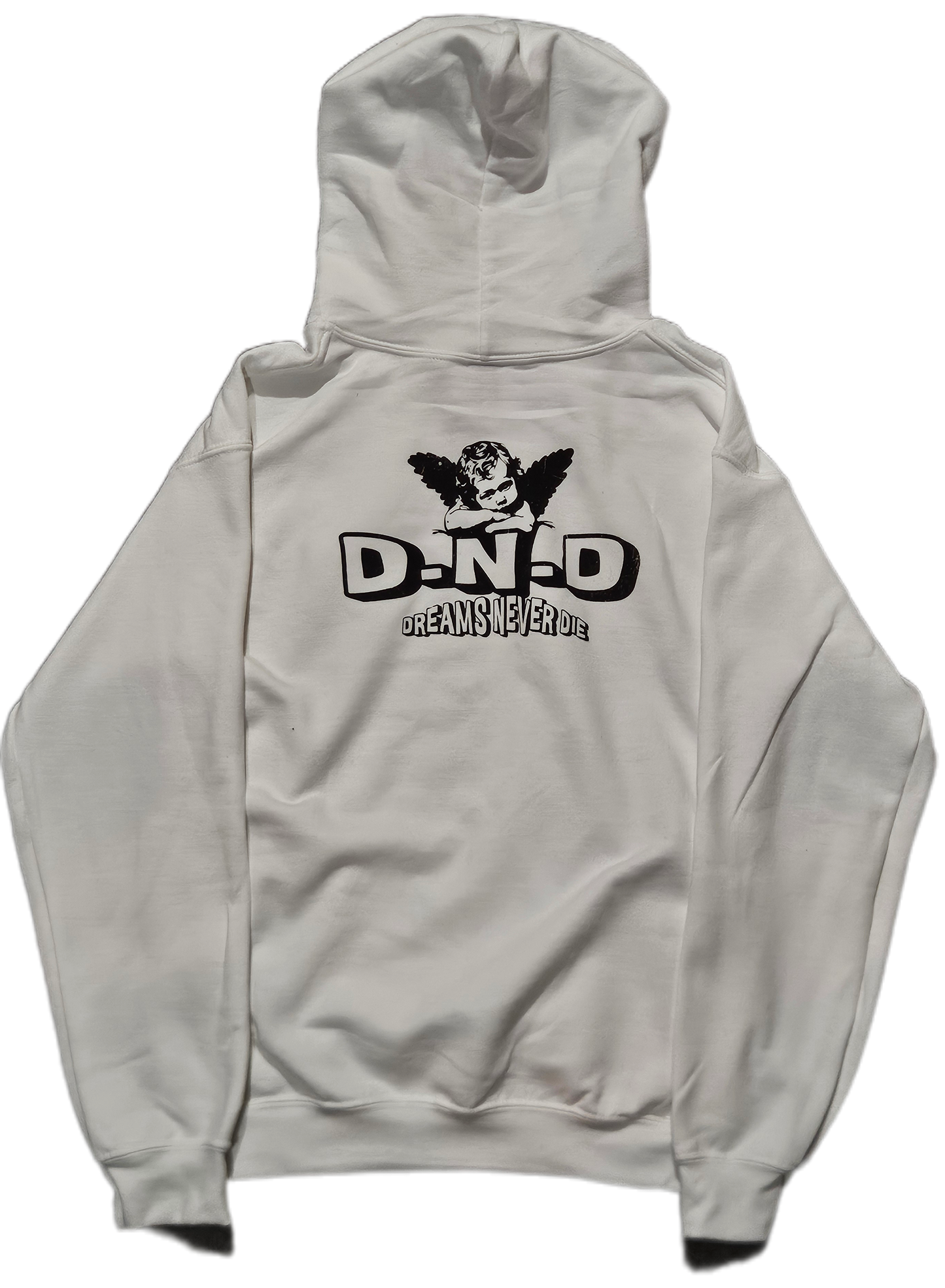White DND hoodie